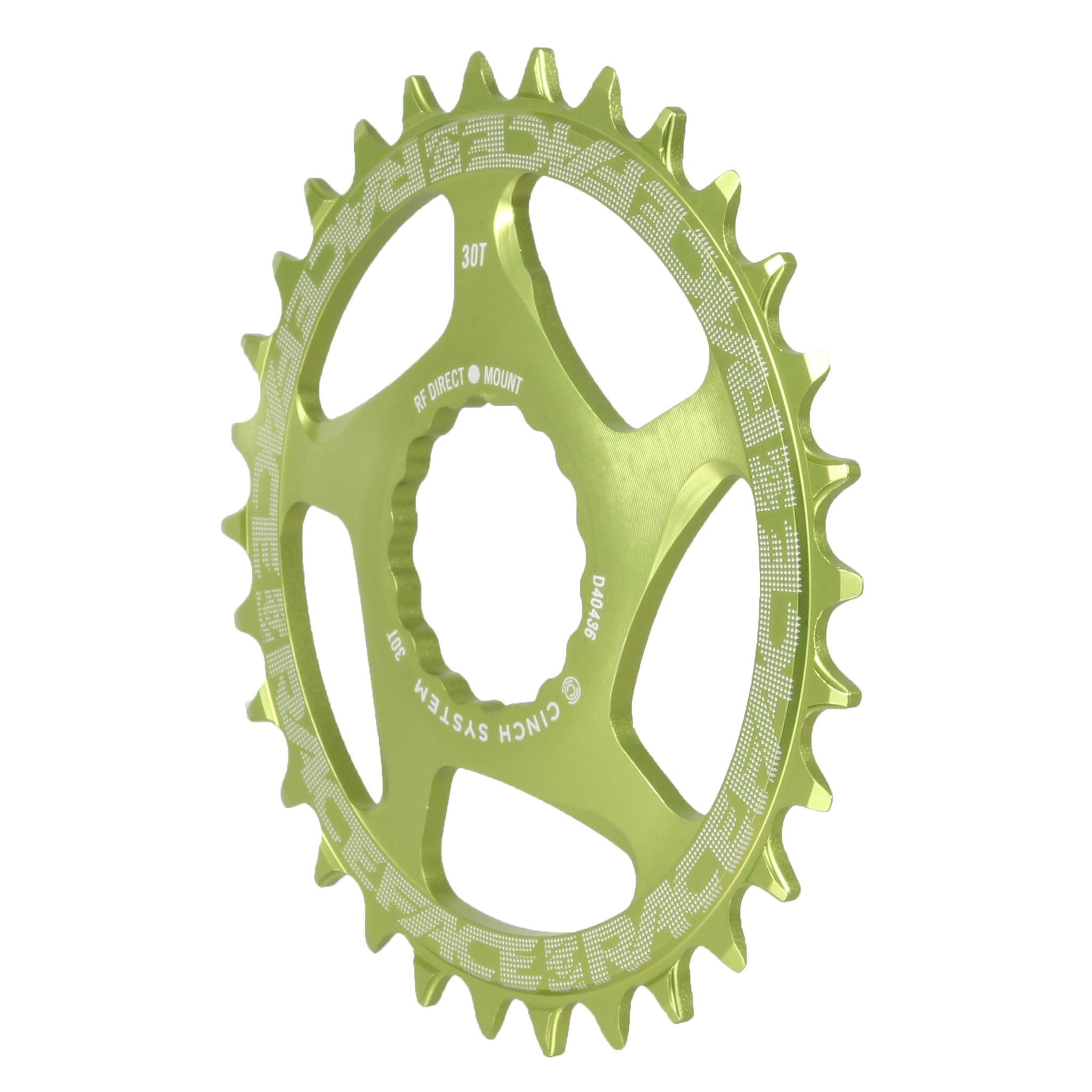 Snapklik.com : Race Face Chainring 30T Direct Mount 10/12 SPD Green