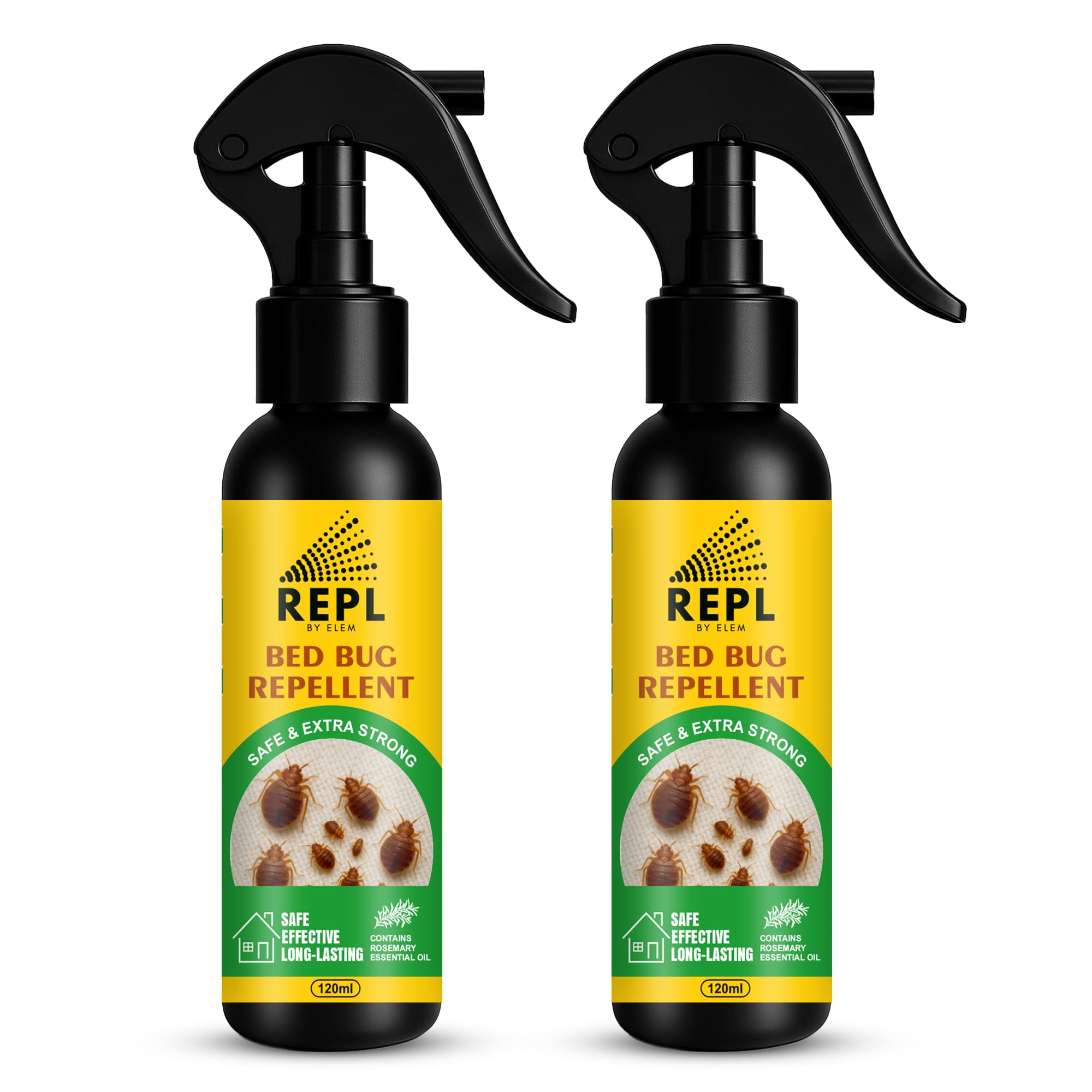 Repl Bed Bug Repellent 120ml for Home | Made of Natural Essential Oils for Long-Lasting Protection | Khatmal Spray for Mattress | Bed Bug Killer Insect Repellent | Pack of 2-image-6