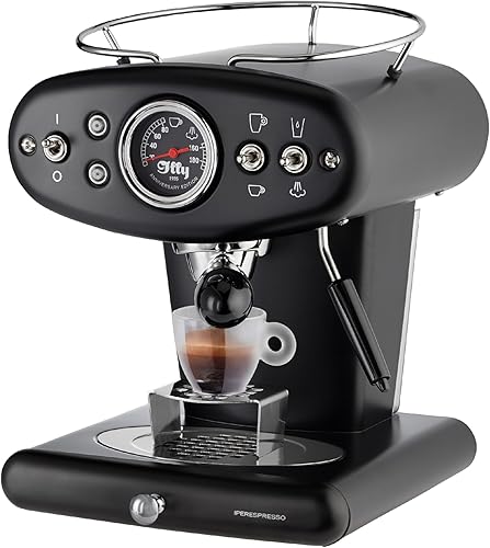 illy X1 Máquina de expreso 13 x 98 x 1060 pulgadas color negro