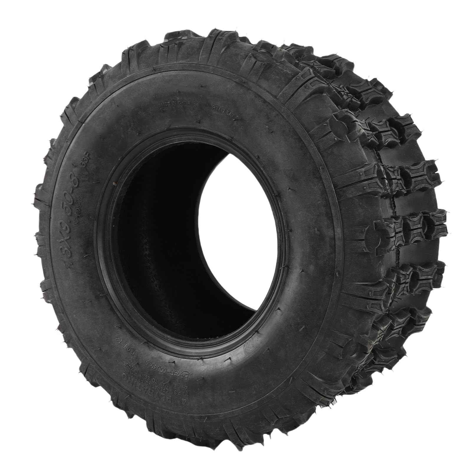 18x8,50-8 Pneumatico in Gomma a Prova di Esplosione 6pr Tubeless Eccellente Trazione ATV Utv Cart Mower