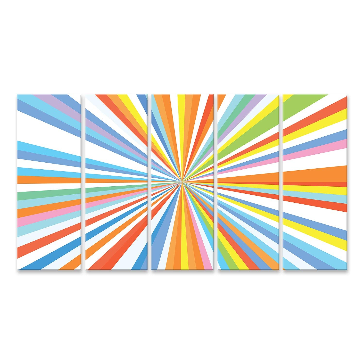 Images murales Poster abstrait salon et bureau Stripe Ray - 5