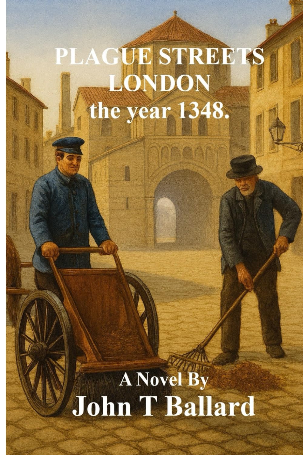 Plague Streets London the year 1348: Through the City Streets