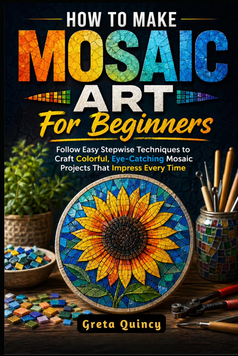 How To Make Mosaic Art For Beginners: Follow Easy Stepwise Techniques to Craft Colorful, Eye-Catching Mosaic Projects That Impress Every Time