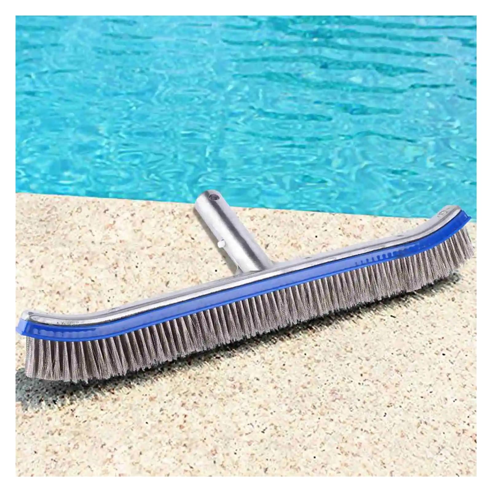 Brosse en Acier for Piscine de 18 Pouces
