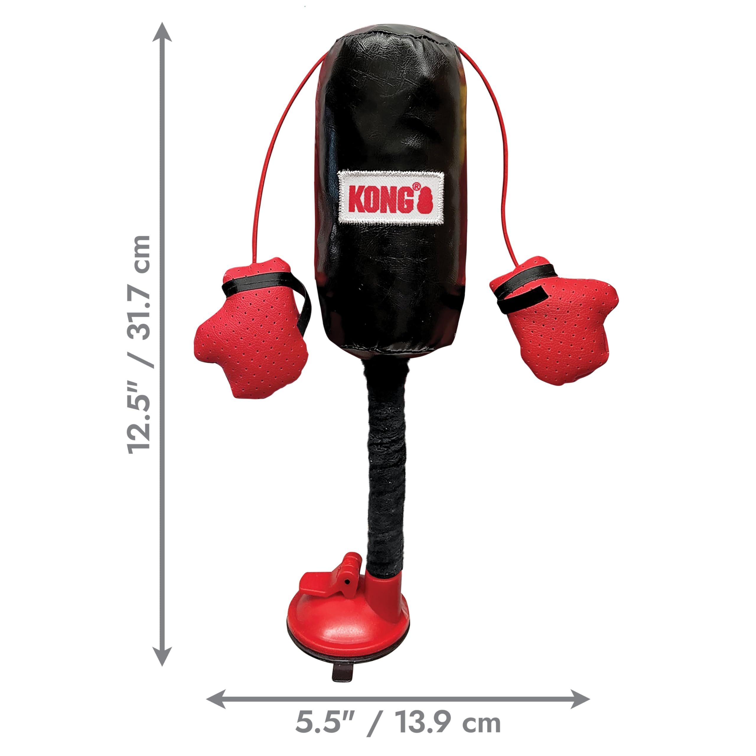 KONG Connects - Sacco da boxe imbottito con guantoni