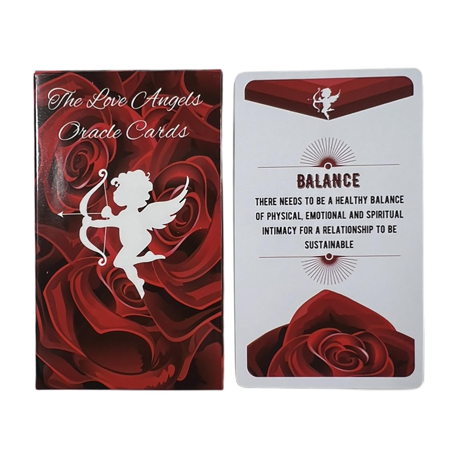 Love Message Orakelkarten - 44 Karten Set Für Liebes-Wahrsagung & Spirituelle Führung