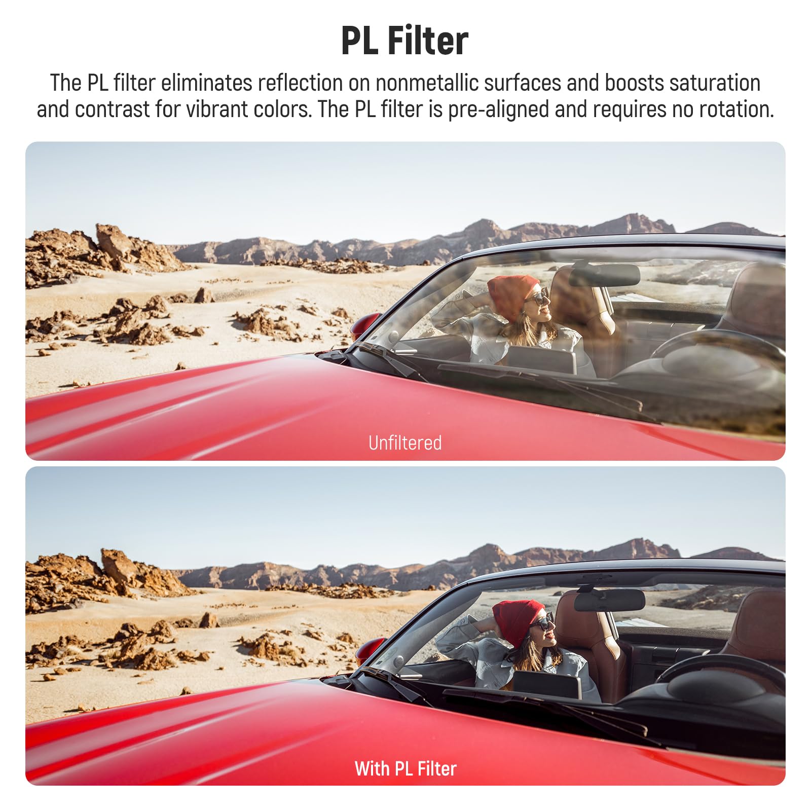 NEEWER Set di Filtri ND Compatibili con DJI Flip/Lito X1 Drone, ND16 ND64 ND256 CPL, Accessori Drone, Filtro Polarizzatore Circolare a Densità Neutra in Vetro Ottico HD Multistrato a Scatto, FL-N33