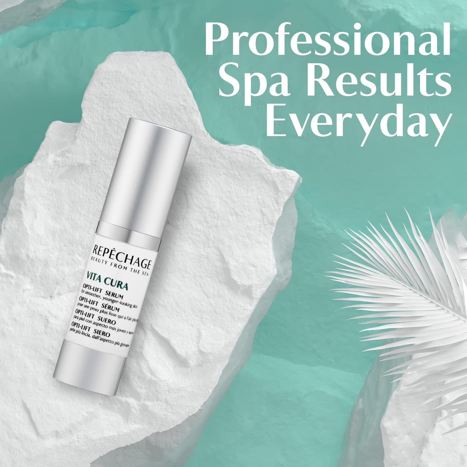 Repechage Vita Cura Opti-Lift Serum – Lightweight, Smoothing Serum for Eyes & Targeted Areas, Helps Lift & Refine Skin Texture – for Puffiness, Fine Lines & Under-Eye Shadows (15 mL / 0.5 fl oz)