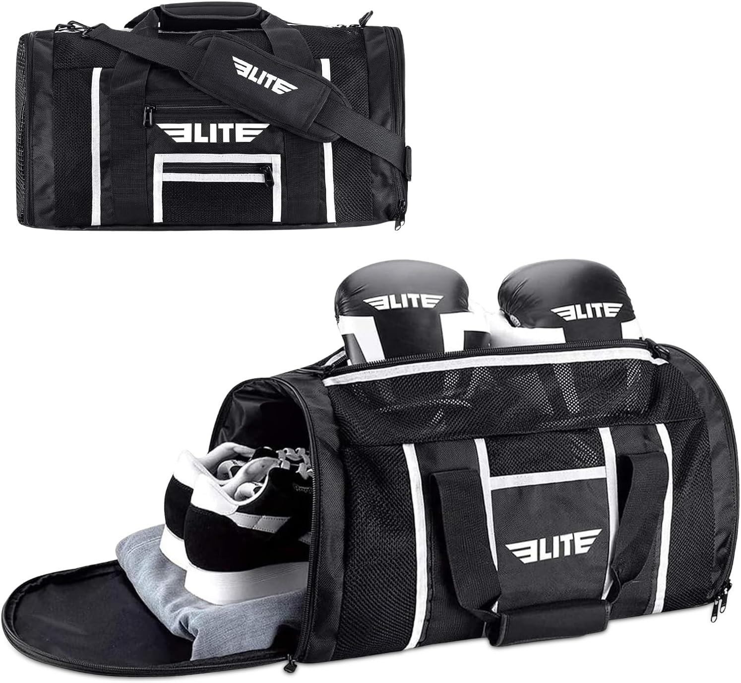 Boxing Gym Duffle Bag for MMA, BJJ, Jiu Jitsu gear,Duffel Athletic Gym Boxing Bag