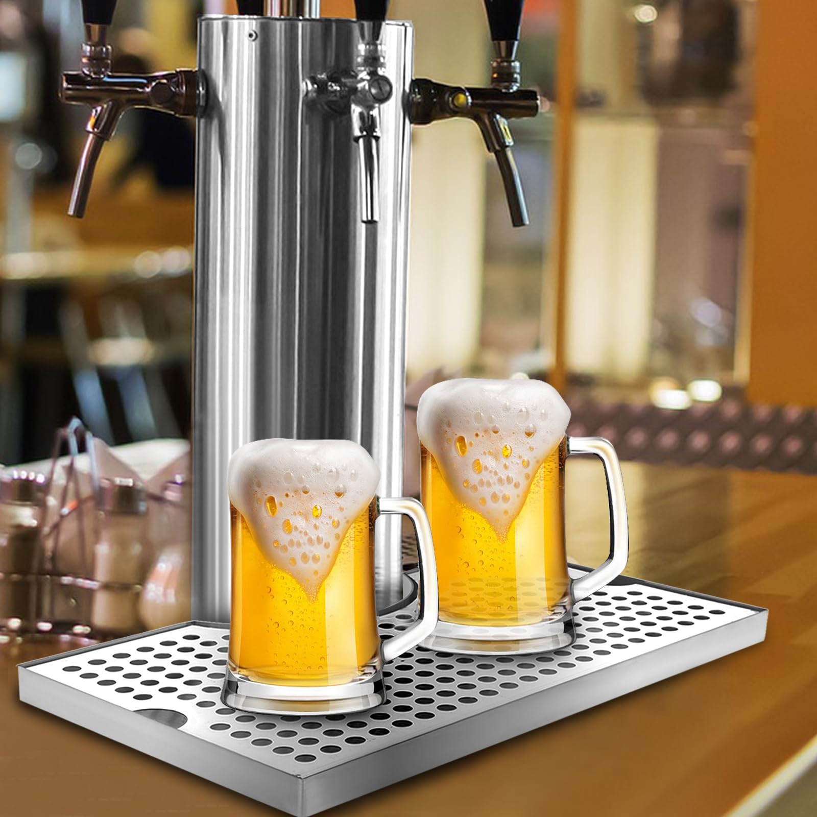 Amazon.co.jp: ビールドリップトレイ、ビールタップドリップトレイ