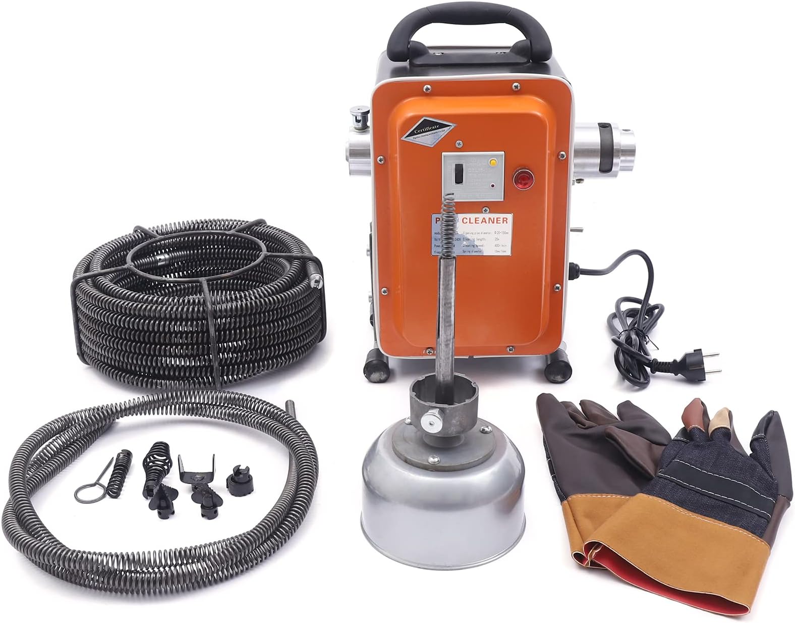 Rohrreinigungsmaschine, Abflussreinigungsmaschine, 750W Profi