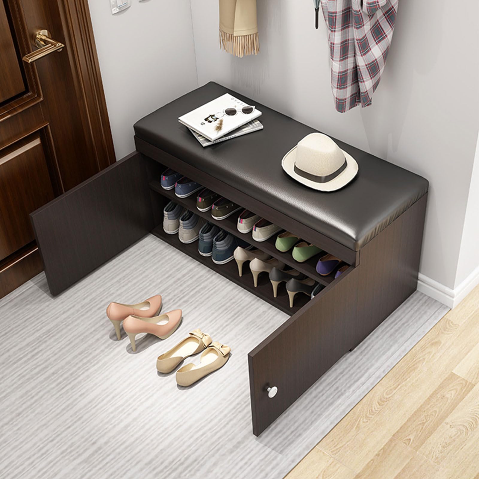 Meuble à chaussures moderne pour une entrée ou un salon toujours bien rangé