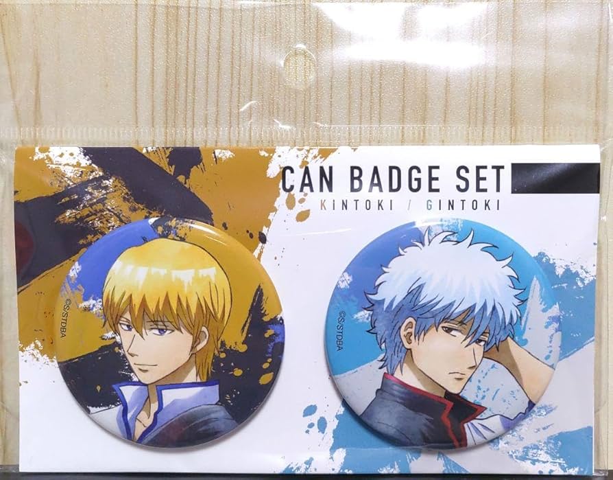 銀魂坂田銀時缶バッジセット