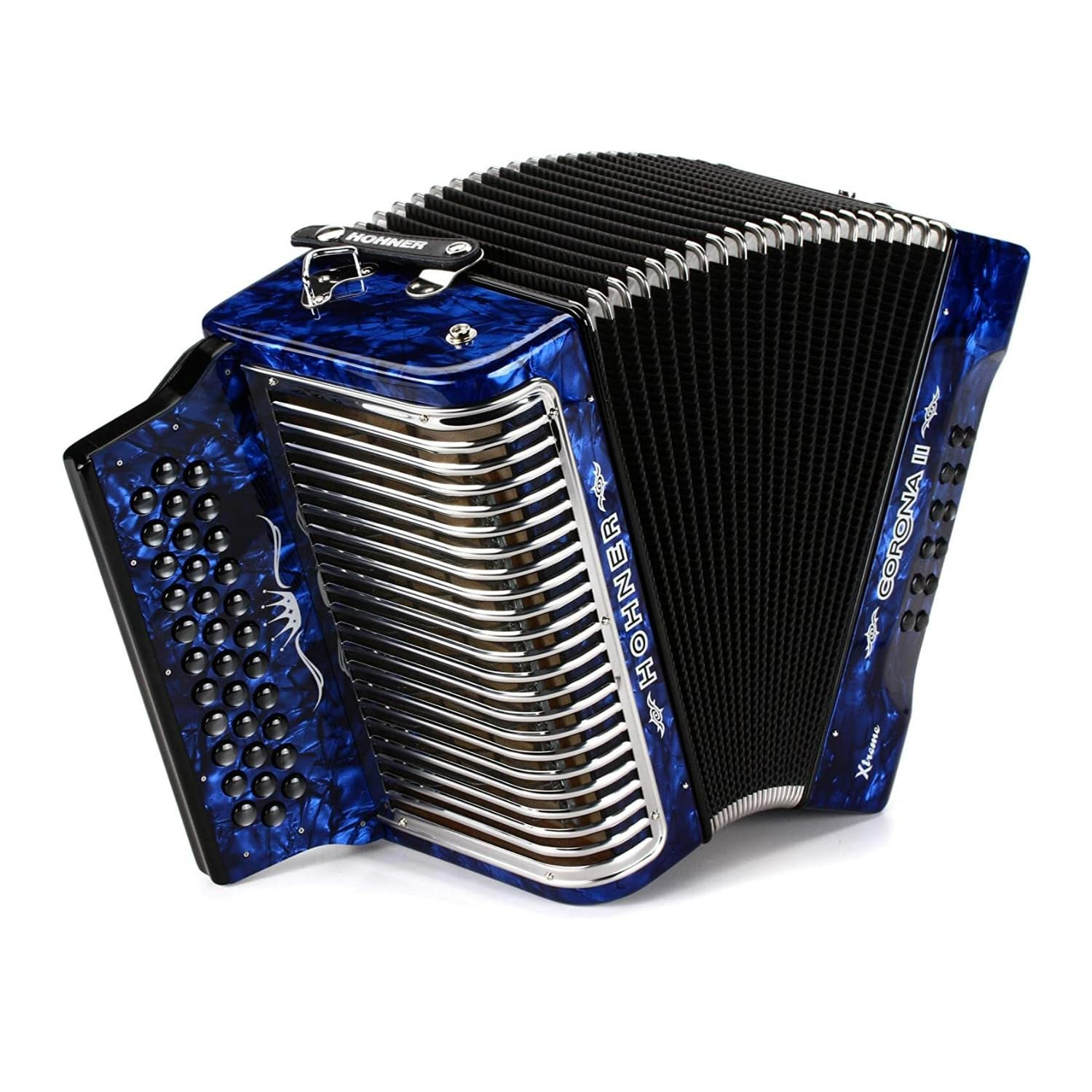 Amazon.com: Hohner Corona Xtreme II 34 Pearloid, 31 Treble
