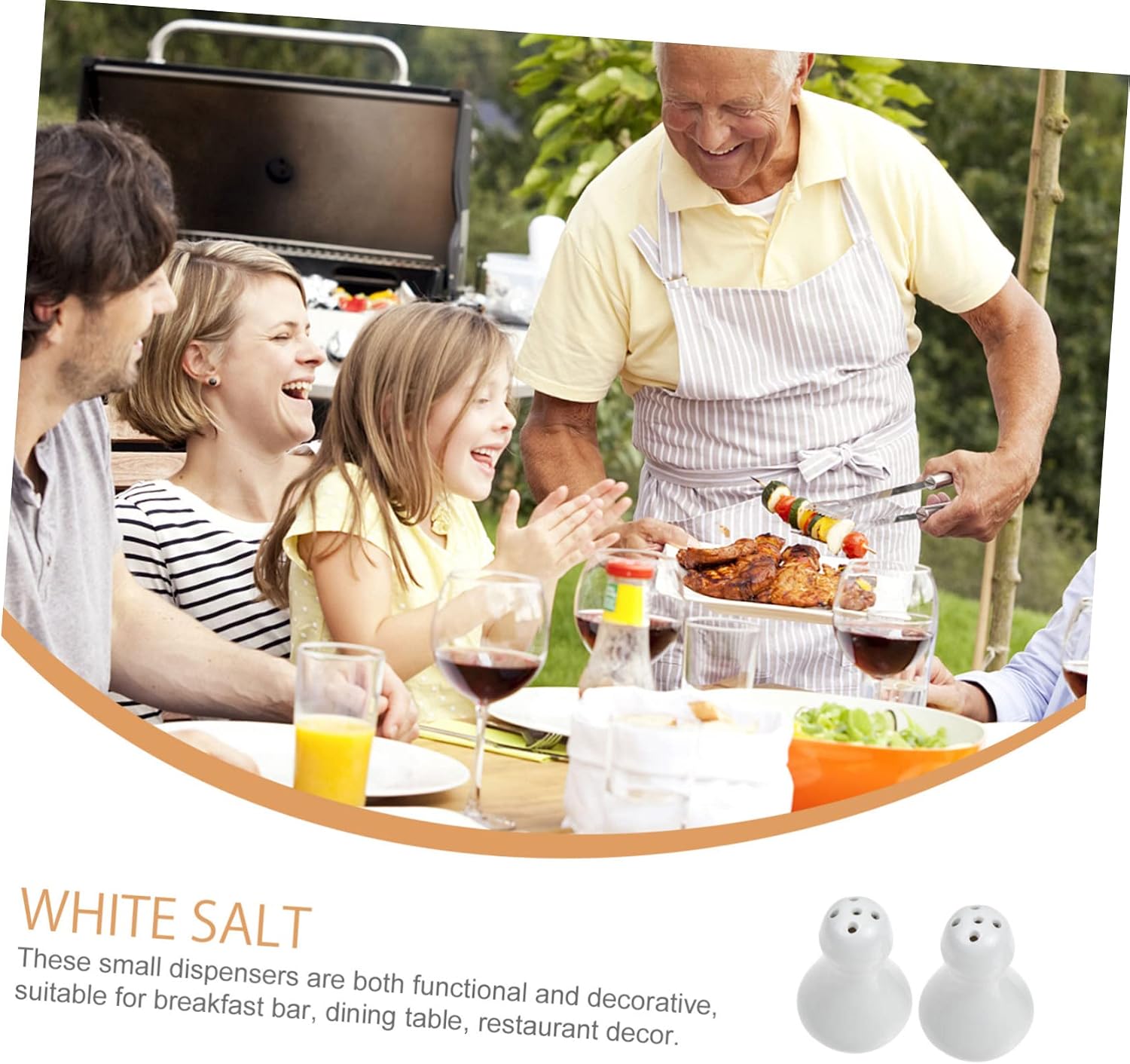 BESTOYARD White Decor 4 Pcs Salt Pepper Cup Farmhouse Salt Shaker Pizza Cheese Ceramic Pepper Glass Shaker Cheese Shaker Farmhouse Pepper Shaker Ceramic Decor Rural Pottery White Ceramics