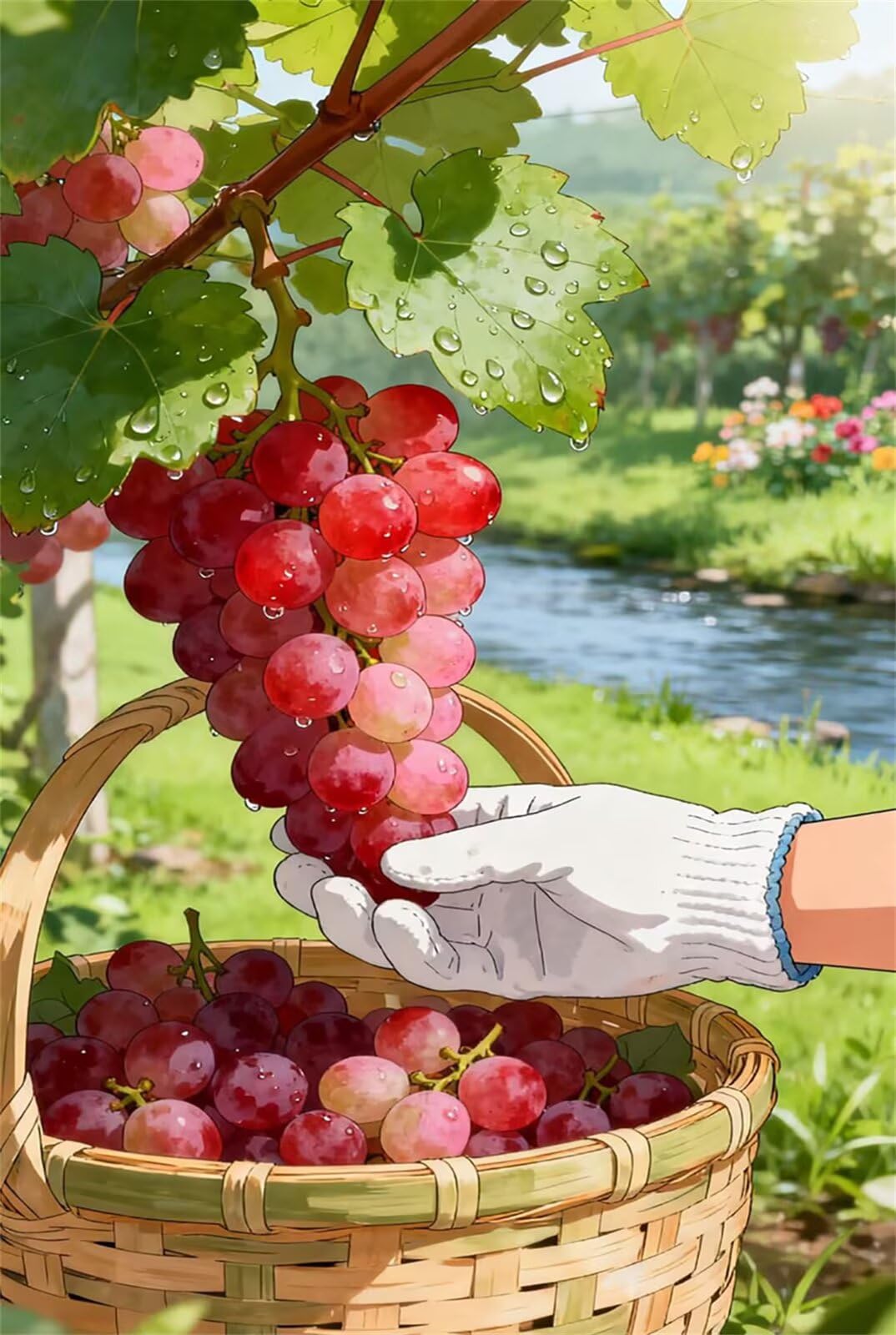 Puzzle 1200 Pezzi Frutta Uva Puzzle per Adulti, Difficile e Sfidante con Poster Idea Regalo per Appassionati Puzzle Classici