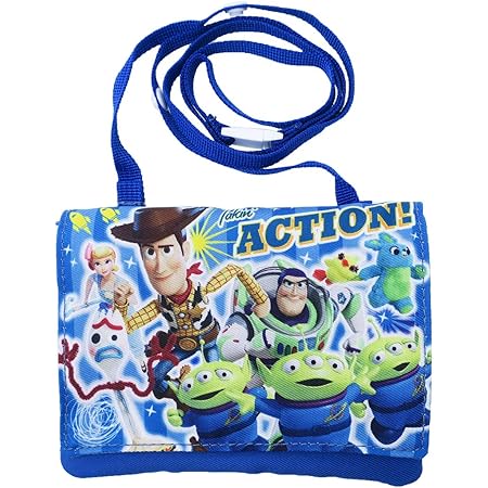 Amazon トイストーリー 4 キッズ ポシェット 丸型 ネックポーチディズニー バッグ 財布 おもちゃ