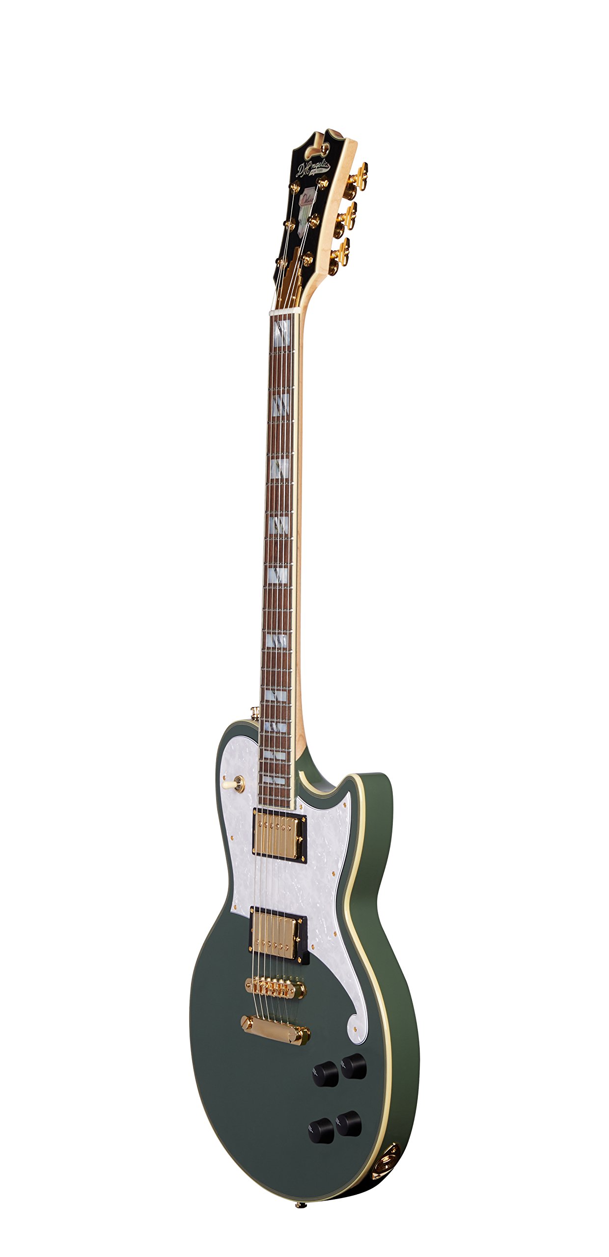 Amazon.com: D'Angelico Deluxe Atlantic Electric Guitar - Hunter