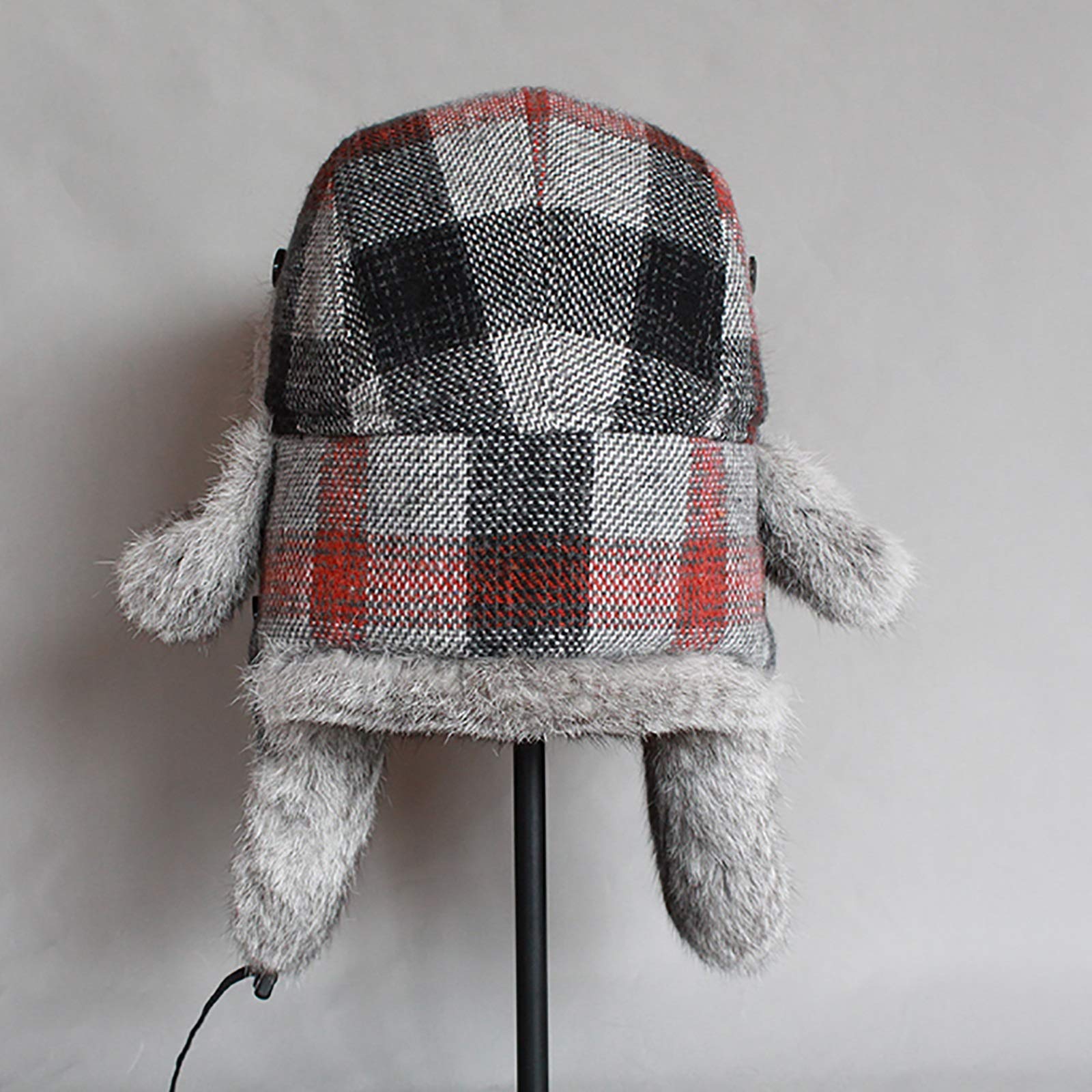 Cappelli invernali, Bomber Cappello Aviatore Bomber Capper Hat Capper Berretto pilota spesso Tenere caldo inverno per skate ski