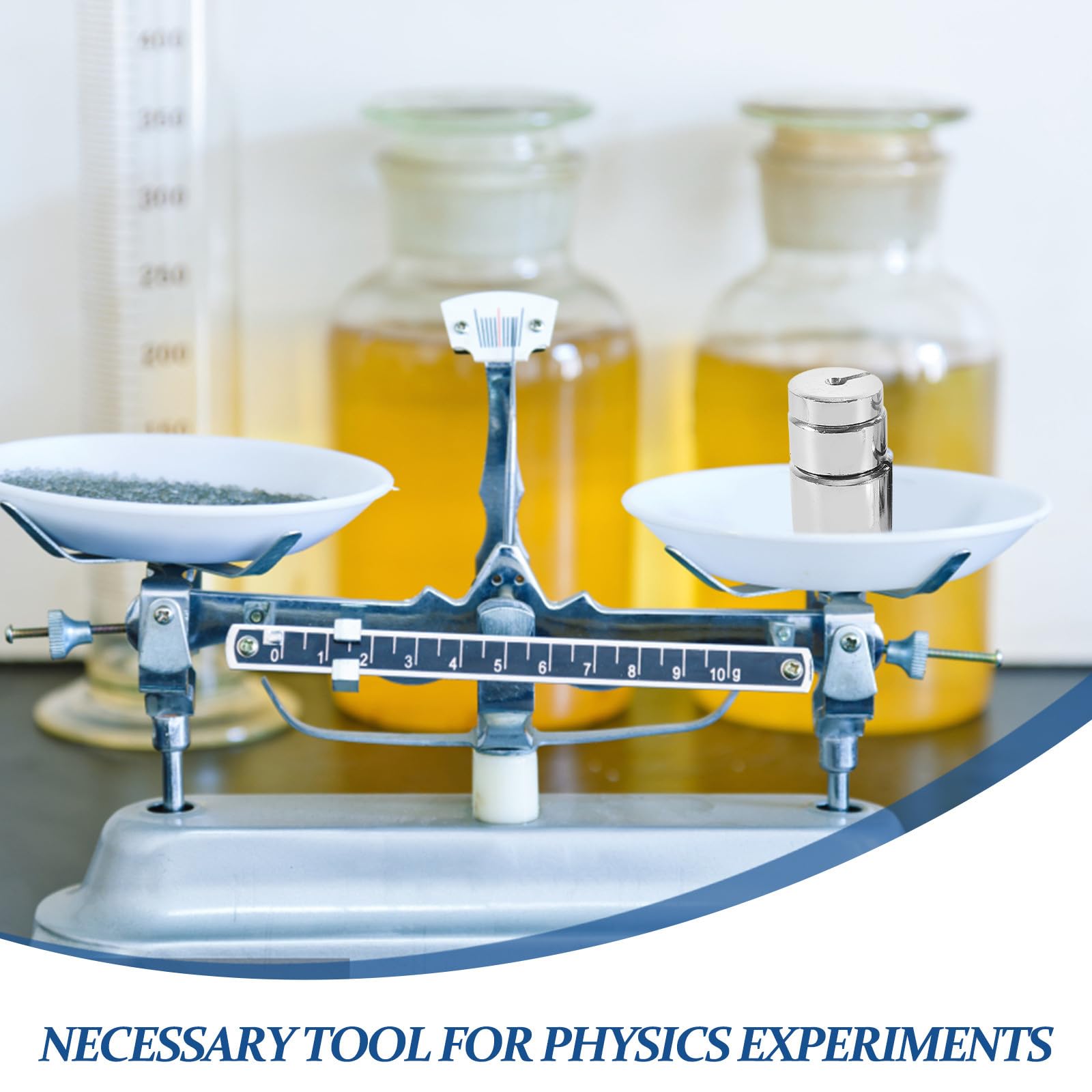 Acciaio di Pesi Scanalati Set per Esperimenti di Fisica