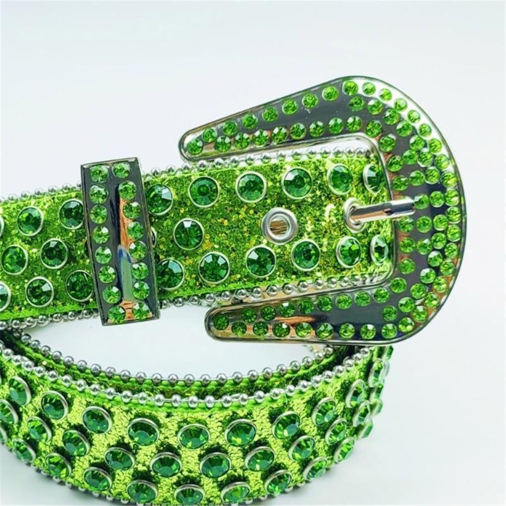 Azedssw Summer Waist Belt Rhinestones Belts For Women Men Diamond Studded Waist Strap For Jeans Dress