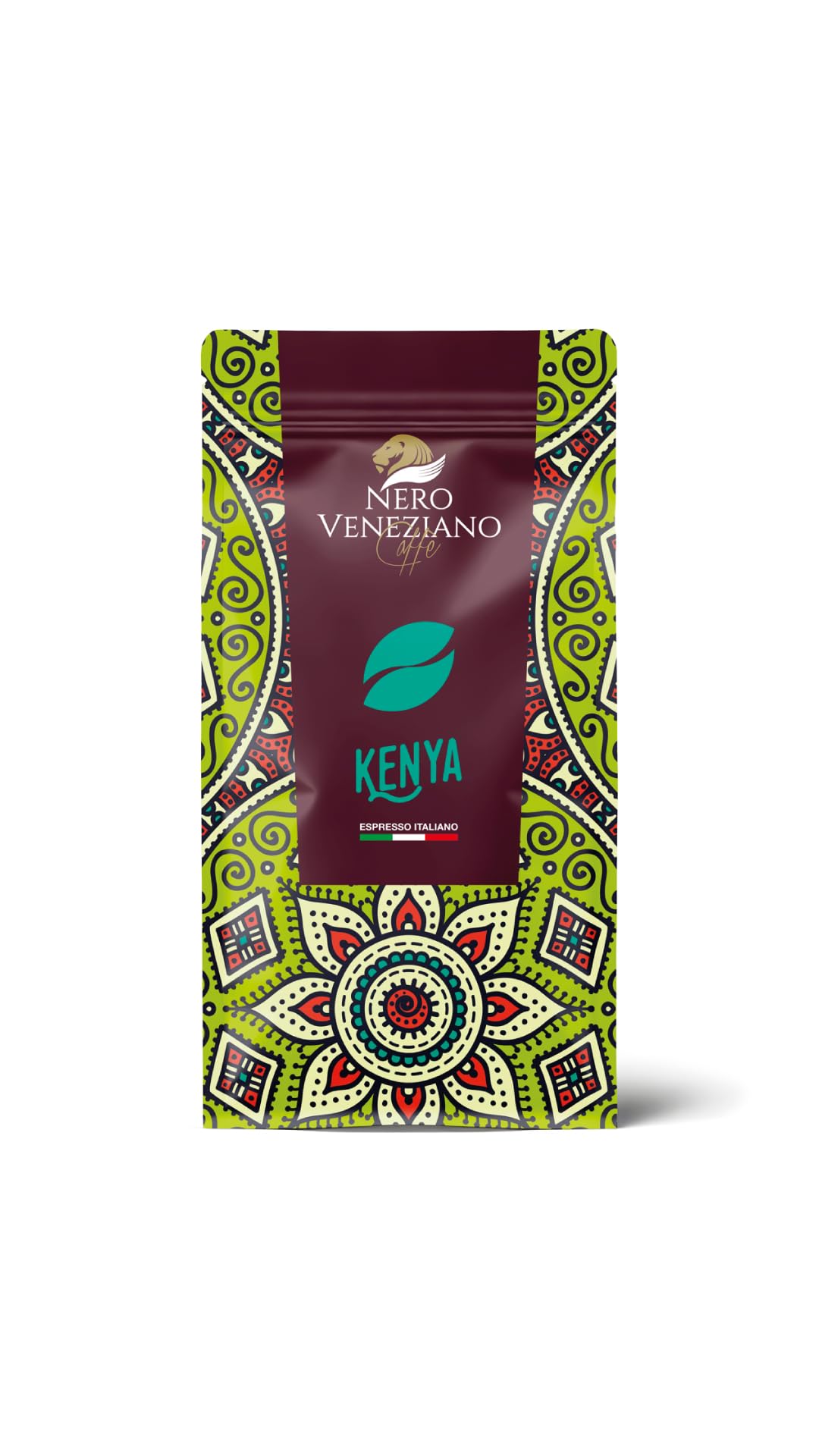 Nero Veneziano Collection, Kit Degustazione - Brazil, Costa Rica & Kenya, Caffè in Grani Premium 15x1 Kg, Tostatura Media, Artigianale Italiano, Per Espresso e Automatiche