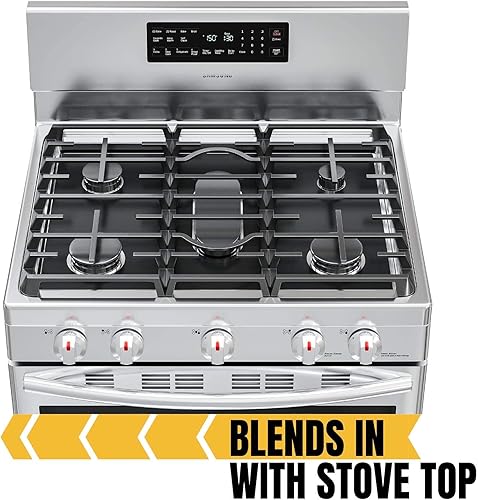 Miniatura 6 de TidyFriend - Protectores de cocina de gas reutilizables para estufa de 5 quemadores, lavables, antiadherentes y de limpieza rápida para quemadores