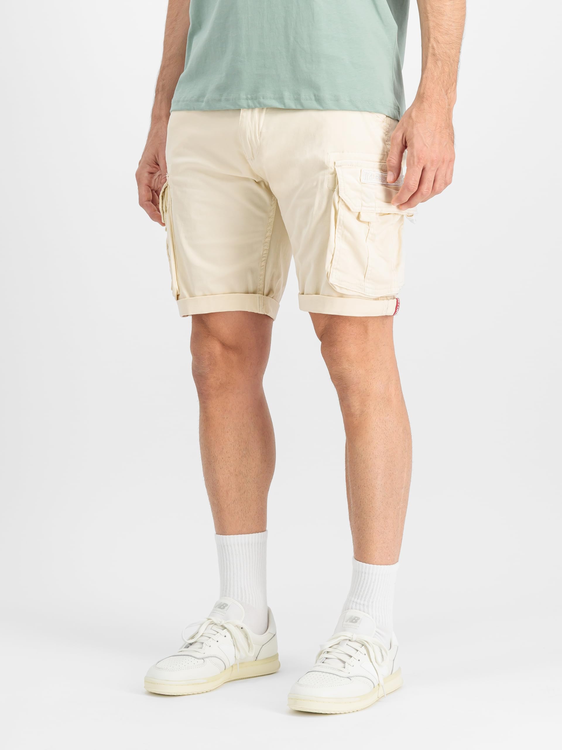 ALPHA INDUSTRIES Alpha Industries Crew Short Męskie Krótkie Spodenki - Szorty cargo Mężczyźni