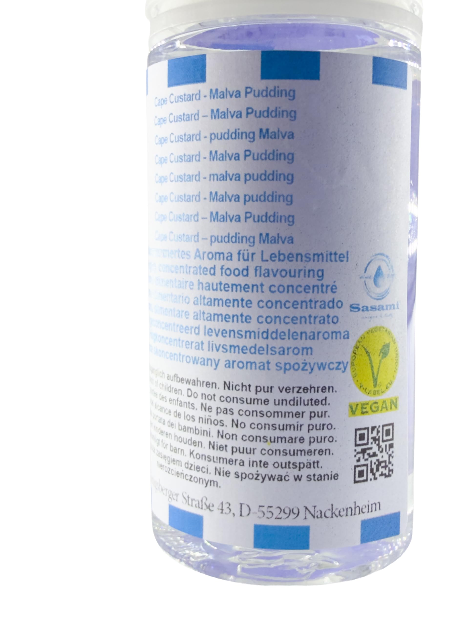 Cape Custard - Malva Pudding Aroma Konzentrat - Vegan - Sasami - 100ml