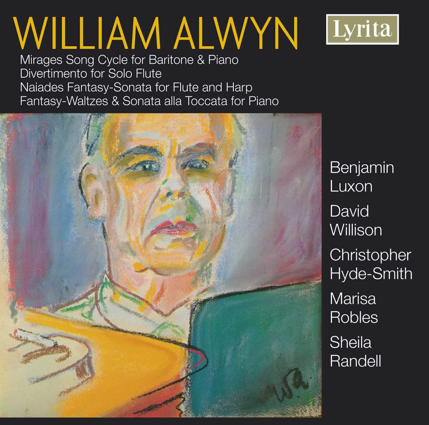 William Alwyn: Mirages, Divertimento for Solo Flute, Naiades, Fantasy-Waltzes