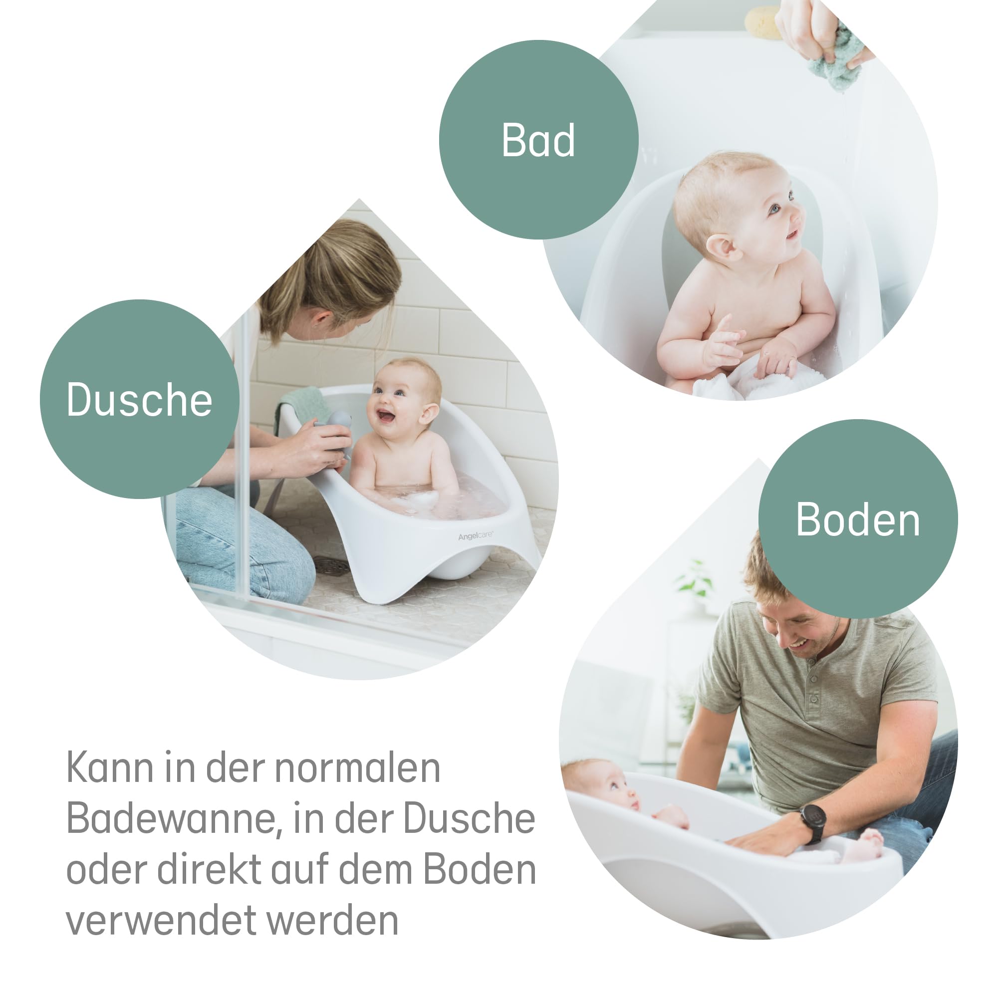 Angelcare Badewanne 2-in-1