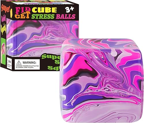 Miniatura 1 de Juguetes sensoriales para aliviar el estrés, para niños y adultos, para aliviar el estrés, bolas de azúcar en forma de cubo esponjoso, juguetes