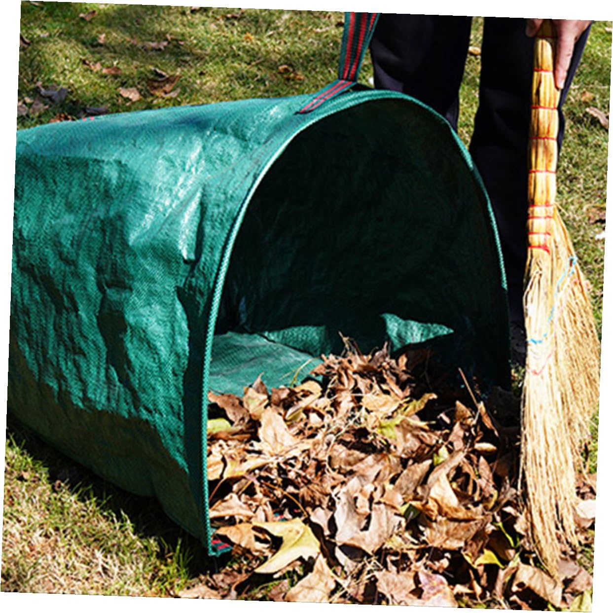 Laubsammelbeutel Herbst Geschenkideen aus Pp, Groß, Faltbar, Grün