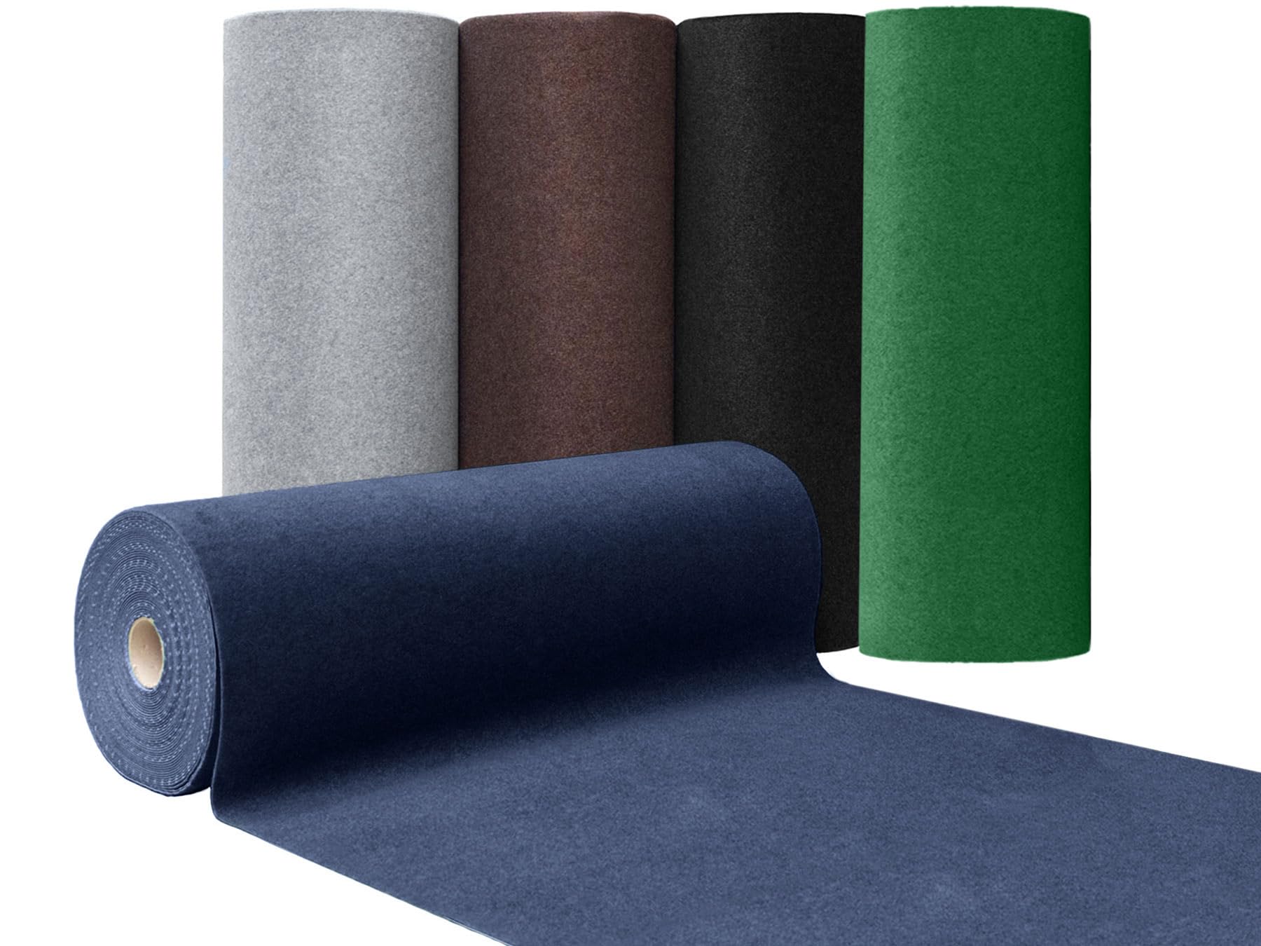 Primaflor Rasenteppich - COMFORT, Blau,2,00m x 44,50m | UV-stabil & schnelltrocknend | Mit Noppen | Kunstrasen-Teppich für Balkon, Terrasse & Poolbereich | Outdoor Bodenbelag| Balkonteppich