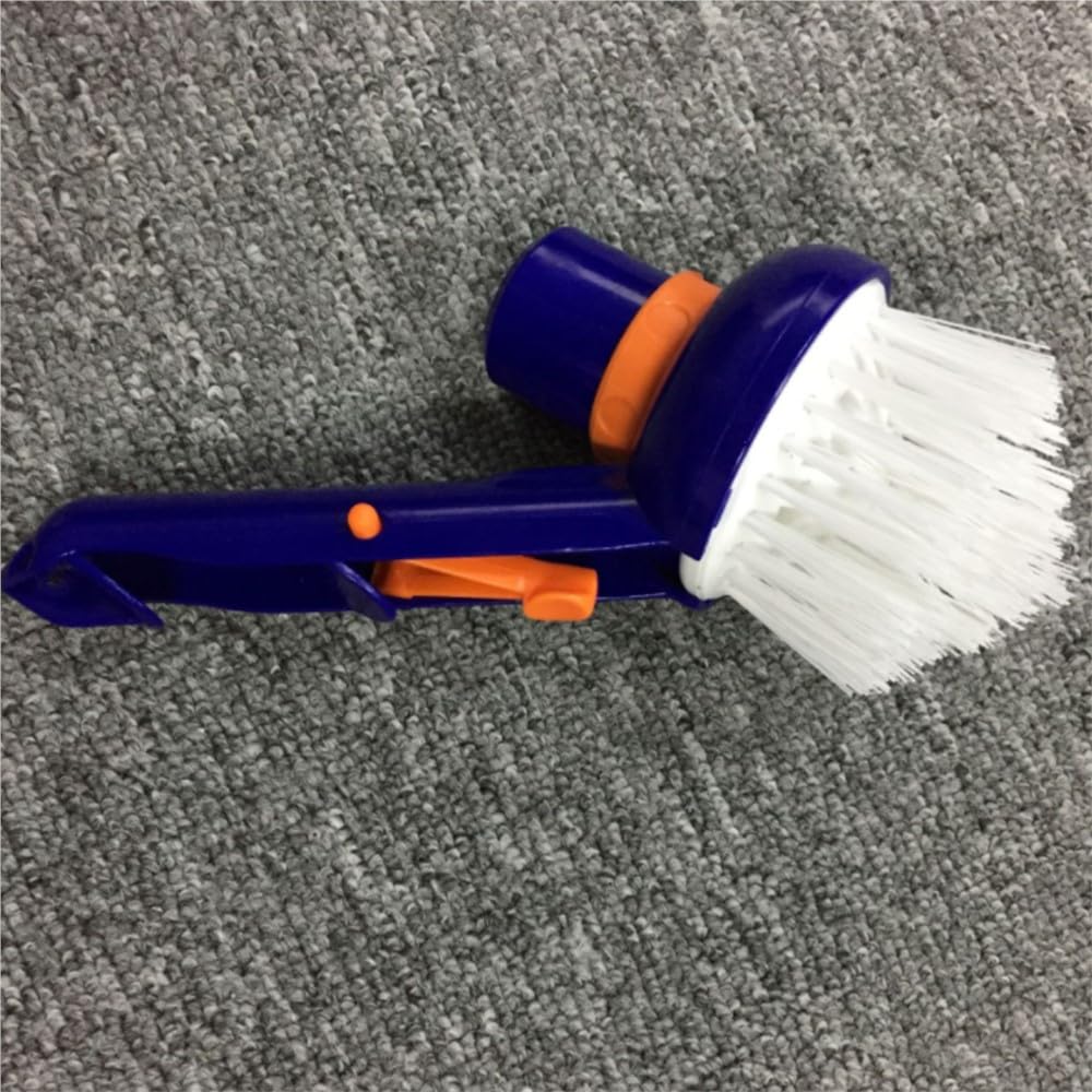 Kit d'entretien aspirateur Piscine Aspirateur à Brosse pour Piscine Accessoires de Nettoyage multifonctionnels Petites brosses à tête d'aspiration(3PCS)