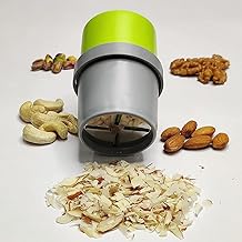 Dry Fruit Cutter, Grinder, Chocolate Slicer | 3-in-1 Blade for Pista, Almonds, Cashews | Multipurpose Nut Slicer | Easy-to-Use Cutter (Color May Vary) - Pack of 1