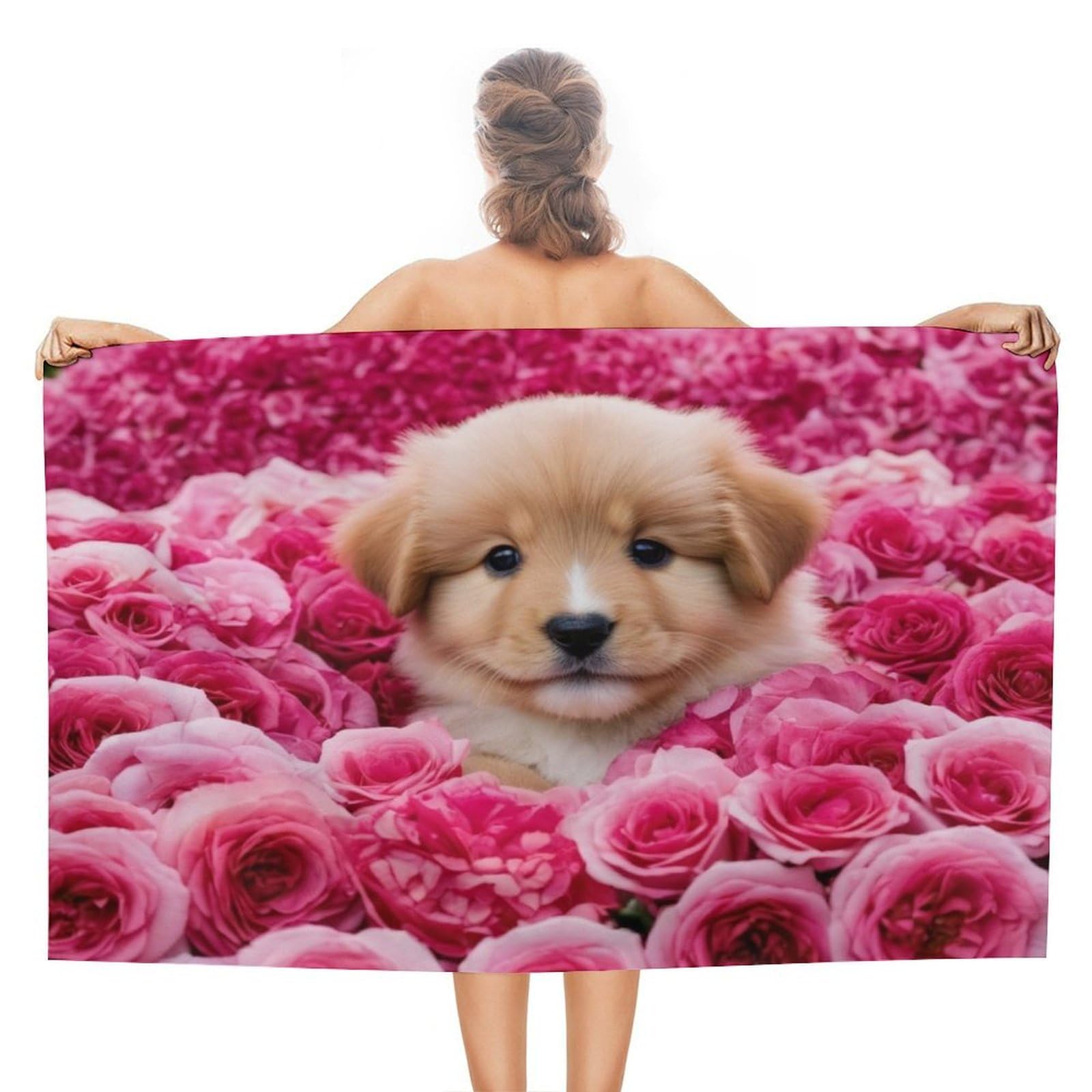 Serviette de plage légère 130 x 80 cm serviette de natation compacte pour la salle de sport