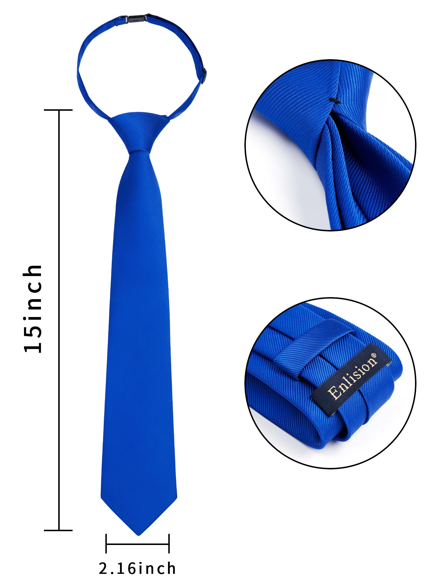 neck tie with elastic