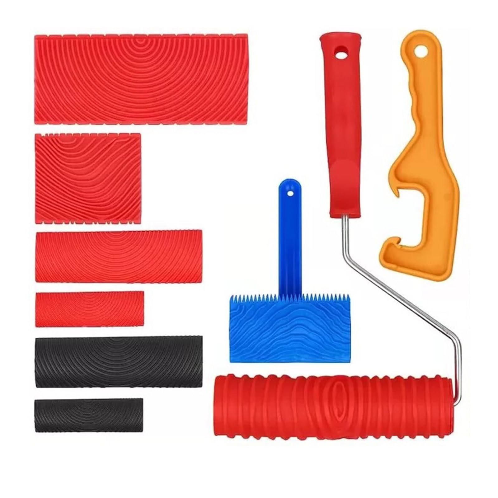 Kalttoy D Time Rubber Paint Applicators Wall Painting Tool For Quick Woo Texture Finishes In Homes Improvement Projects Rubber Texture Paint Roller