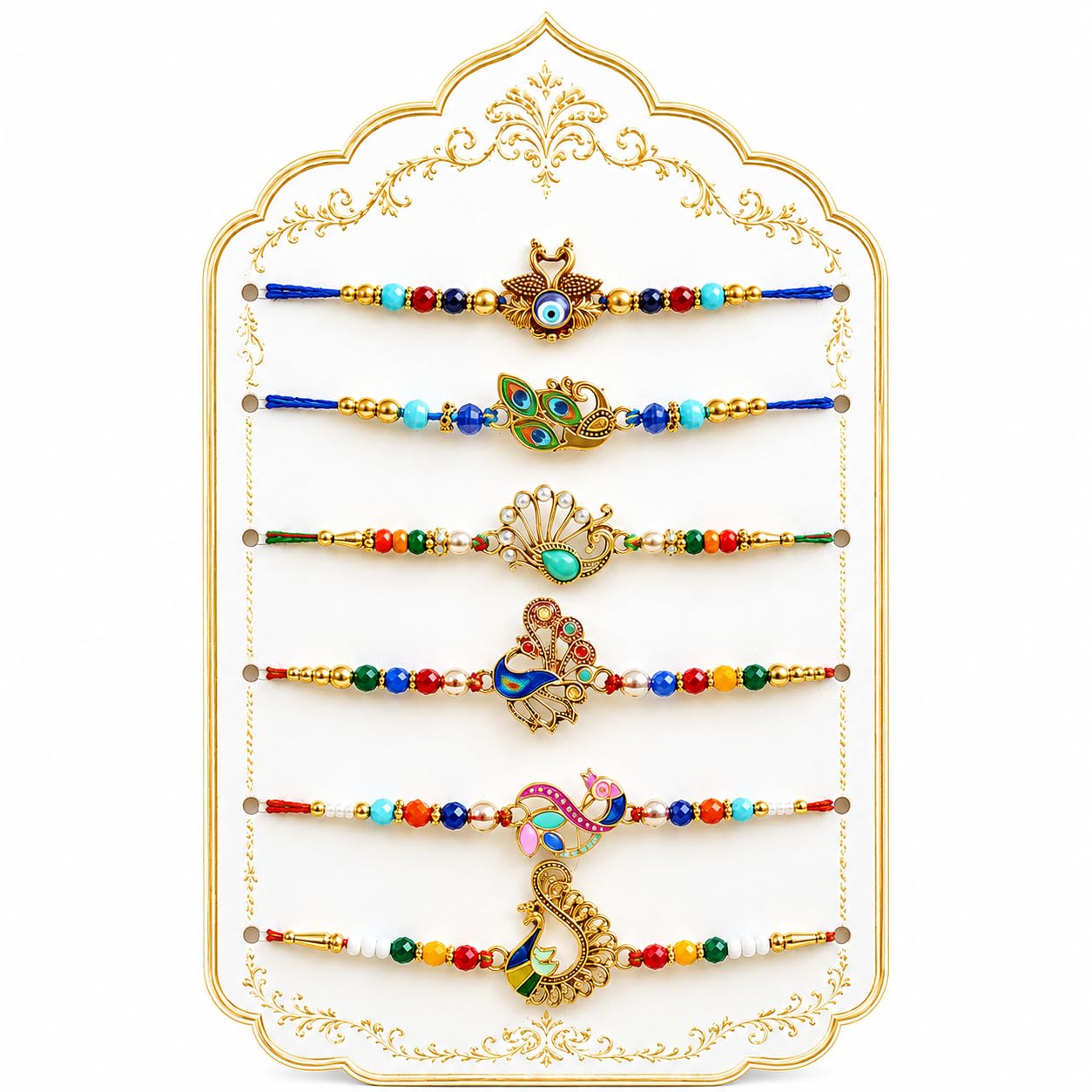Exclusive Rakhi Collection for Brothers | Designer Rakhi Sets | Premium Handmade Raksha Bandhan Combo-image-26
