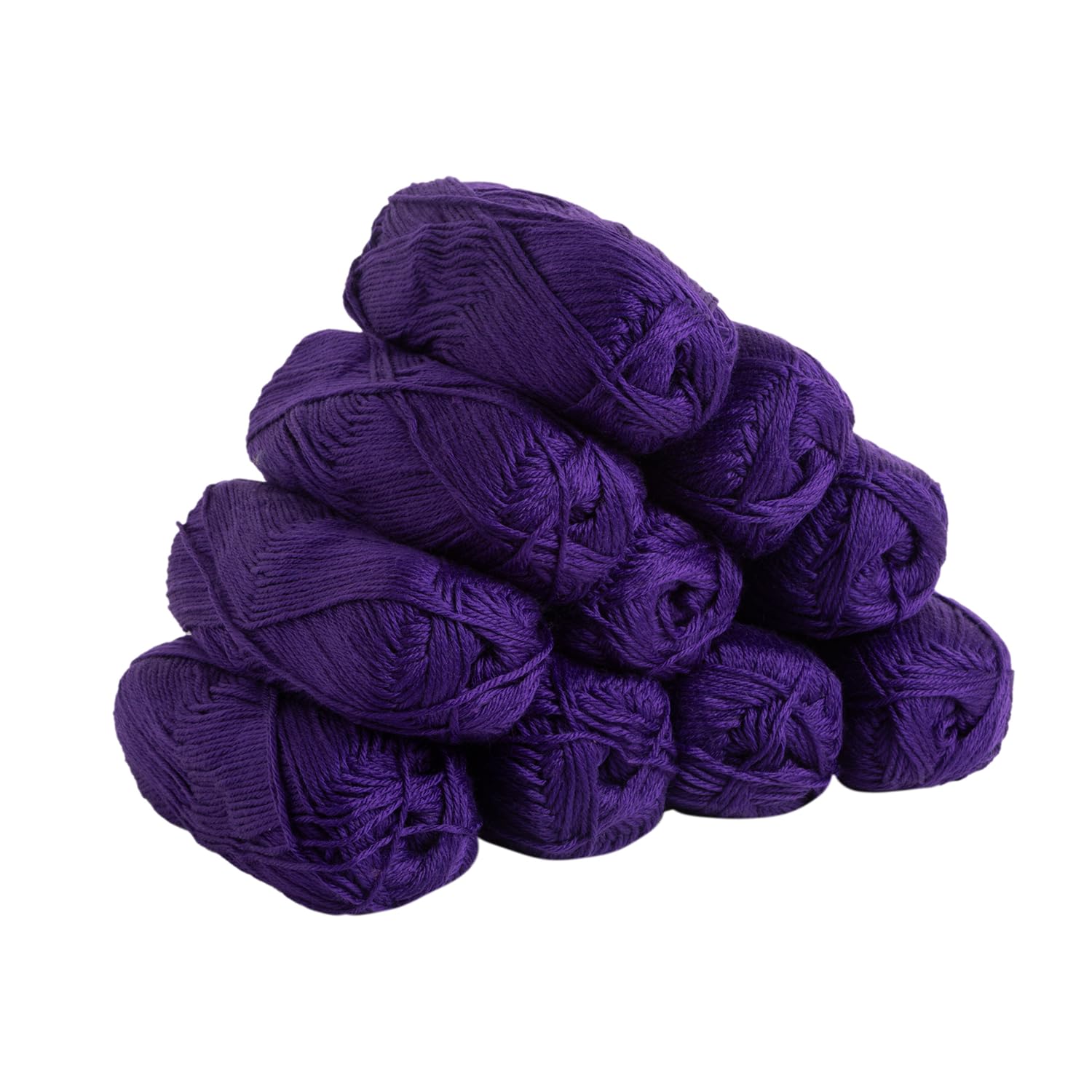 Hilo Mighty Stitch Knit Picks - 80% Acrílico, 20% Lana Superwash - 10 Madejas Blanco - 2080 Yardas Total