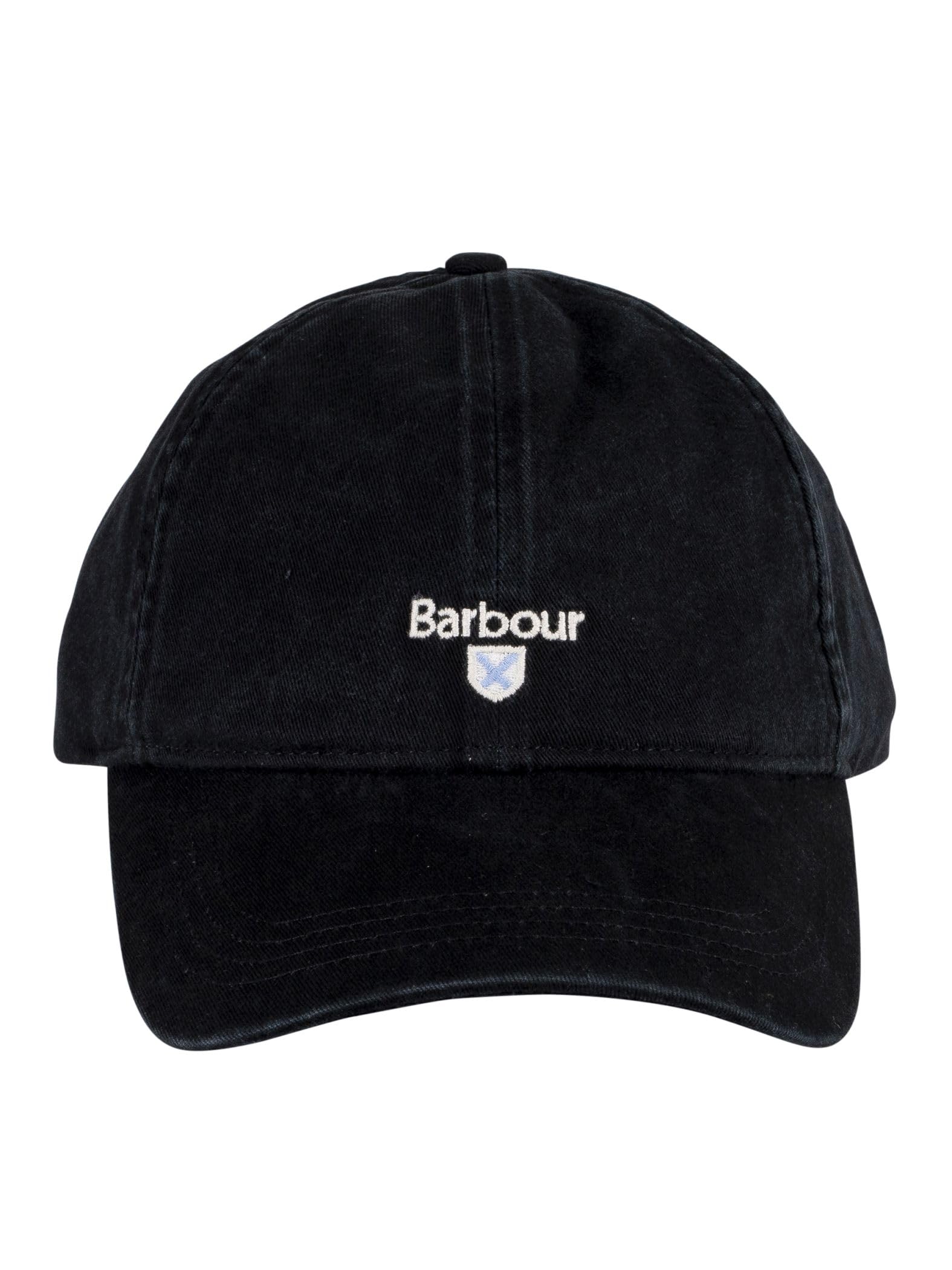 Barbour Uomo Cappellino Sportivo A Cascata, Black, One Size