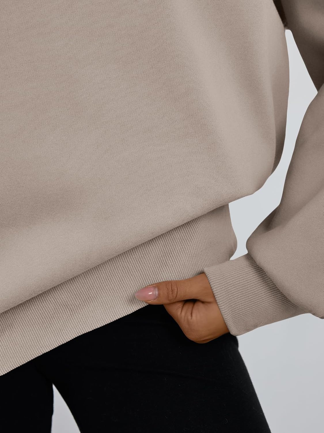 Trendy Queen Sweatshirts for Women Hoodies Oversized Crewneck Tops Sweaters Comfy Fall Winter Outfits Clothes 2026 Fashion - Image 6