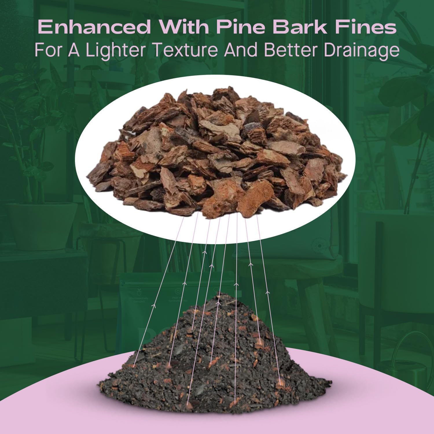 Seedling Seed Starter Soil Mix (4 qts) + Indoor Potting Soil (4 qts) - Peat Free - Potting Seed Starting Mix - Potting Soil Mix for Indoor Plants