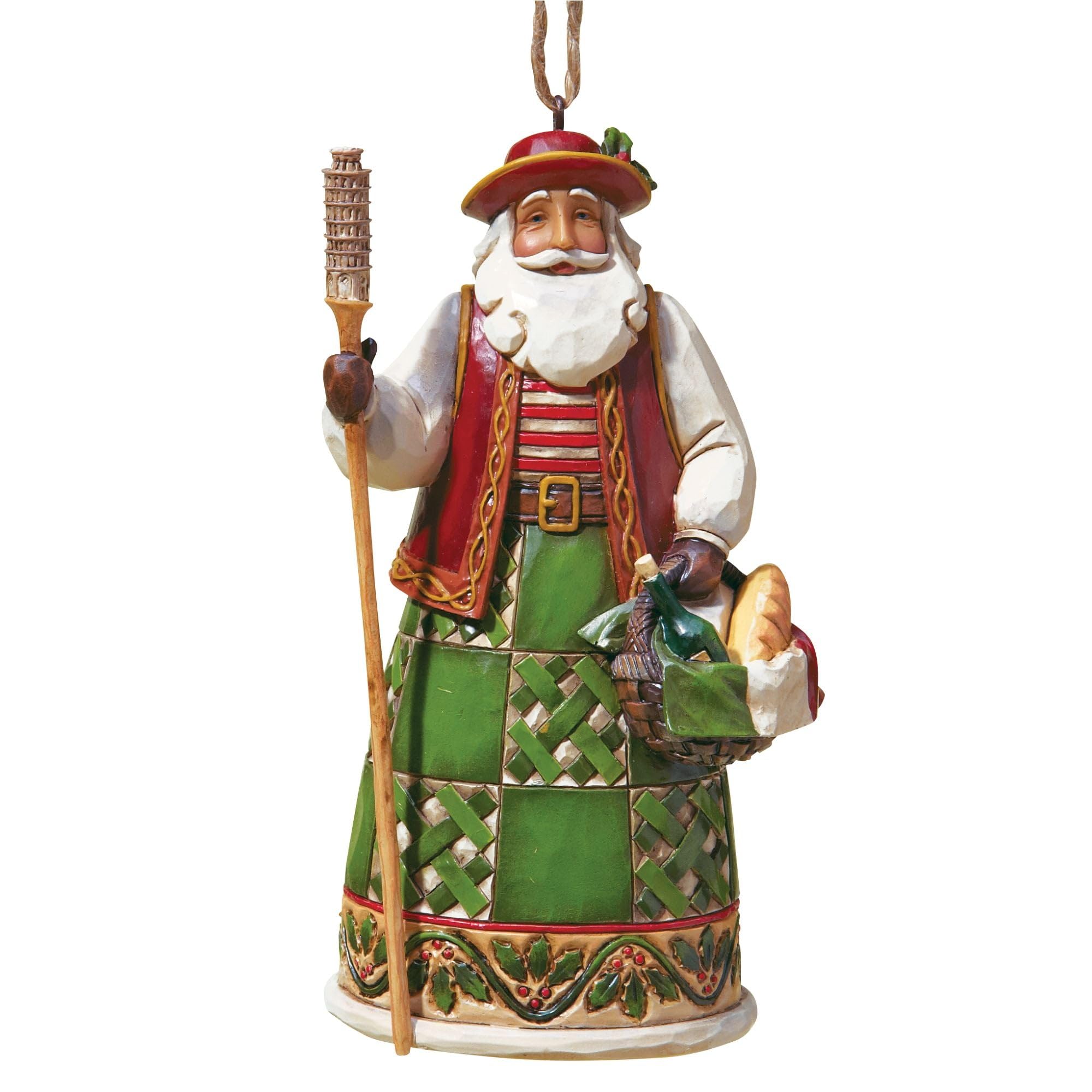 Italian Santa Christmas Ornament