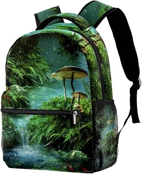 Amazon.com: View Of Fantasy River - Mochila de doble correa para el hombro,  liviana, mochila para portátil de viaje, trabajo, Color01, 11.5x8x16 in :  Electrónica