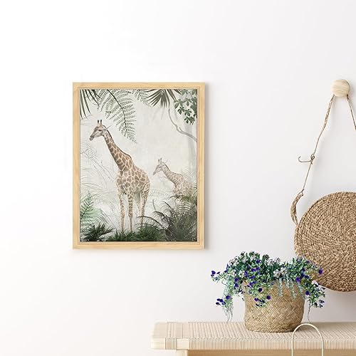 Vista 123 de GULETHUN Marco de fotos de 24 x 36 pulgadas, marco para póster blanco, decoración del hogar, marcos naturales de galería, formato horizontal