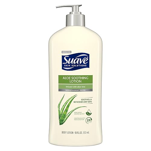 Suave Skin Solutions Loción Corporal Calmante Con Aloe 18oz