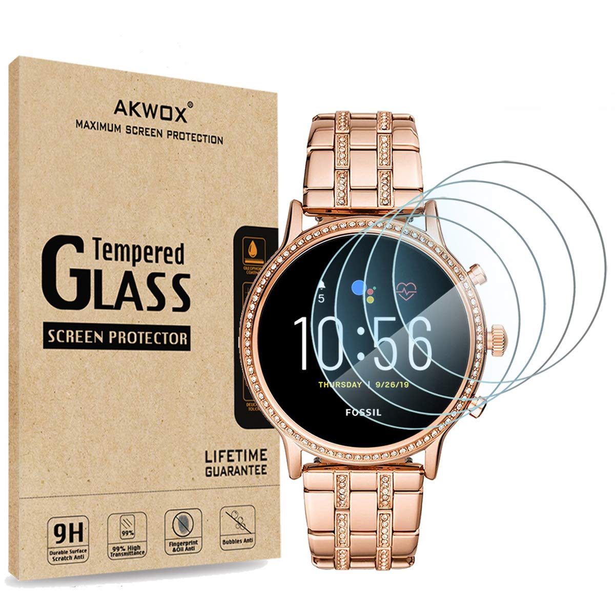 Akwox Tempered Glass Screen Protector 