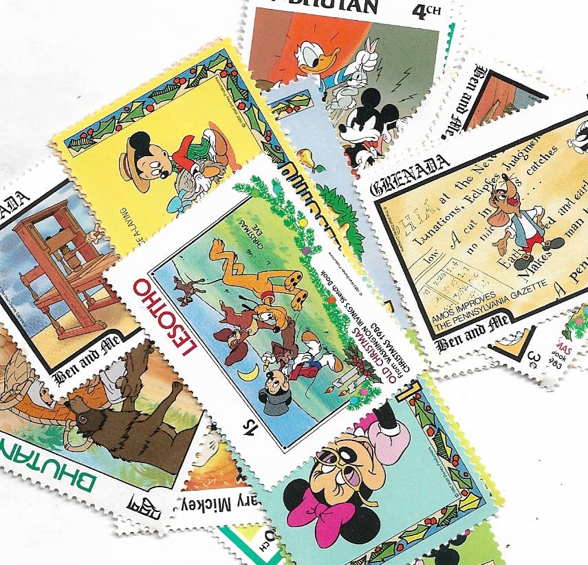 IHC ~ Mickey Mouse ~ 21 DIFF. Stamp ( All Large Stamps )